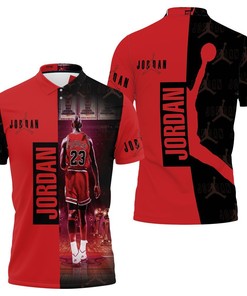 Stay True to the Legend with NBA Legend Chicago Bulls Michael Jordan 23 Polo Shirt All Over Print Shirt 3D T-Shirt