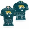 Stay Warm and Festive with Ugly Sweater Christmas and Jacksonville Jaguars 3D All Over Print Polo Shirt