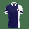 Stay comfortable all day long in this Blue 3D Printed Maserati Nct-Lt Polo Shirt Ver 2, made of Breathable Fabric