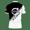 Stay comfortable and stylish with the 3D Printed Volvo Xc60 Ttt-Ht Polo Shirt Ver 1 (Black) featuring breathable fabric