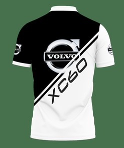 Stay comfortable and stylish with the 3D Printed Volvo Xc60 Ttt-Ht Polo Shirt Ver 1 (Black) featuring breathable fabric