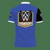 Stay cool and comfortable with the 3D Printed Wwe Tnt-Hl Polo Shirt Ver 2 (Blue) and breathable fabric.