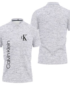 Stay stylish yet sporty with Calvin Klein Three Stripes 3d Jersey All Over Print Polo Shirt.