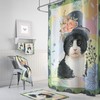 Steampunk Cat Bathroom Decor Shower Curtain, Unique Shower Curtain for Cat Lovers