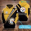 Steelers Whatever It Takes Custom Name Pittsburgh Steelers Gift with 3D Hoodie Design