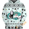 Studio Ghibli Kawaii X?mas All Over Print 3D Hoodie
