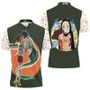 Studio Ghibli fans will love Spirited Away's Chihiro Kiss and Nigihayami Kohaku Nushi Haku on this 3D Polo Shirt