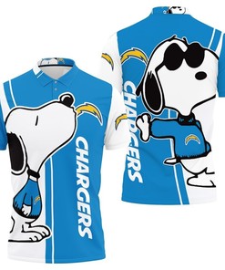 Style It Up and Show Your Love for American Football the Los Angeles Chargers Sports American Football NFL Polo Shirt