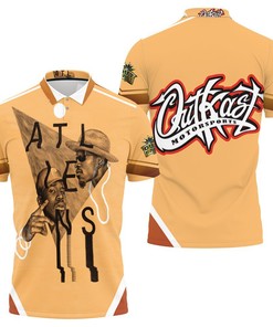 Style Up with Outkast Atliens 3D All Over Print Polo Shirt for Fans