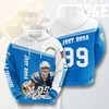 Stylish All Over Print 3D Hoodie for Los Angeles Chargers Fans with Custom Sport Design