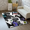 Stylish Gamer Sweatshirt for Boys: Non-Slip Area Rug with 3D Printed Gamepad and Controller Design