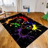 Stylish Gaming Video Game Controllers Gamer Area Rug for Home Decor with Game Room Rug Ideas
