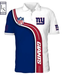 Stylish NFL Polo Shirt for New York Giants Fans