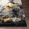 Stylish and Elegant Cantrell Modern Area Rug in Black - Perfect for Home Decoration