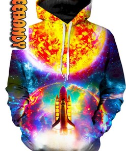 Suicide Mission All Over Print 3D Hoodie with Grunge Design
