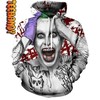 Suicide Squad Joker All Over Print 3D Hoodie with Movie Quote