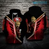 Super Bowl Trophy Groot All Over Print 3D Hoodie 3D San Francisco 49ers Gift