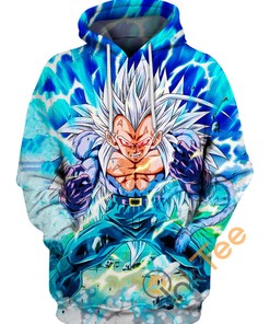 Super Saiyan 5 Vegeta Hoodie in 3D Design
