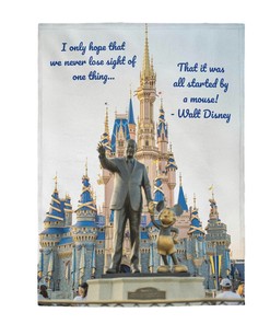 Super Soft Velveteen Disney Plush Blanket for Ultimate Comfort