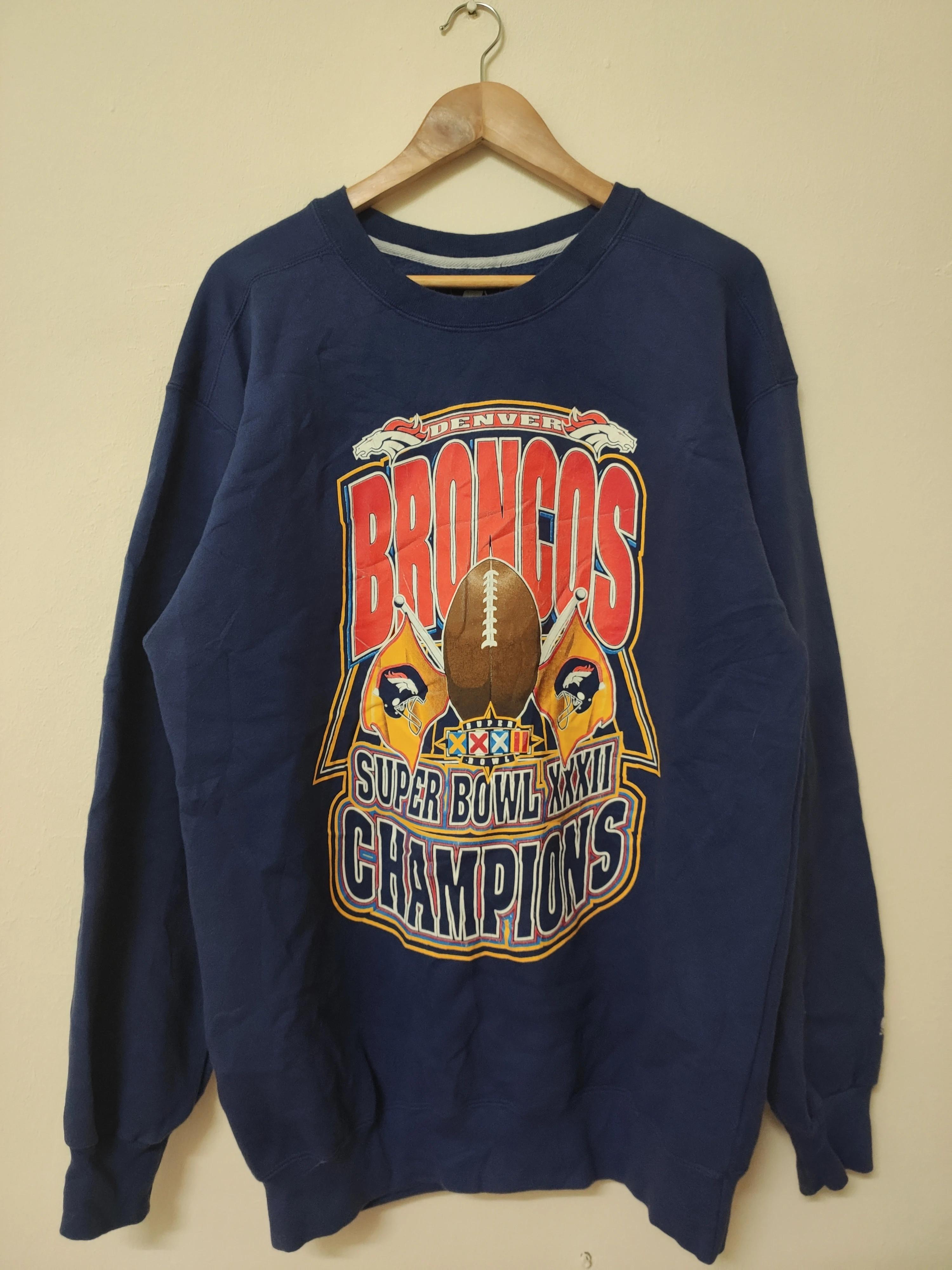 Superbowl 1998 Denver Broncos Sweatshirt T-shirt Ideal Gift for NFL Fans