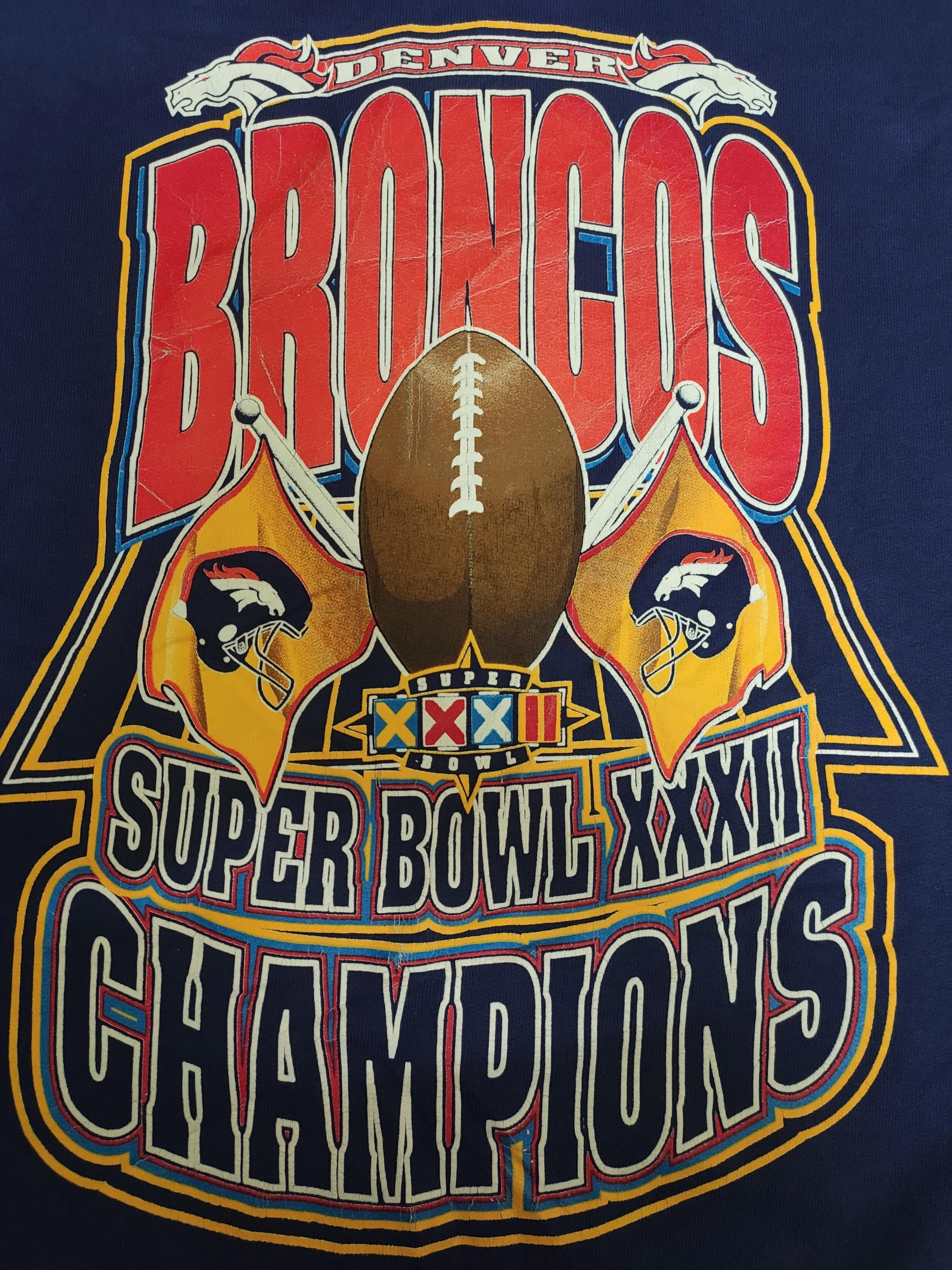Superbowl 1998 Denver Broncos Sweatshirt T-shirt Ideal Gift for NFL Fans - Image 2
