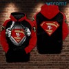 Superman Tear Out All Over Print 3D Hoodie 3D San Francisco 49ers Gift