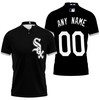 Support Chicago White Sox 00 Any Name 2019 Team Polo Shirt in 3D All Over Print