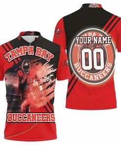Support Chris Godwin with a Personalized Tampa Bay Buccaneers 14 Jersey 3D All Over Print Polo Shirt