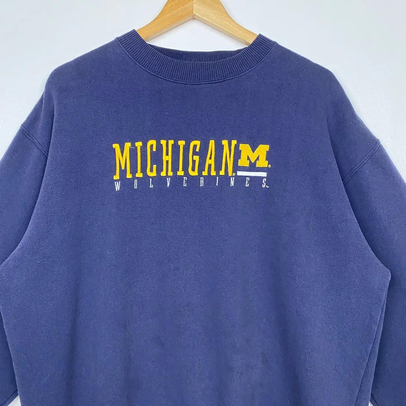 Support The University Of Michigan Wolverines With Starter Ncaa T-Shirts, Sweatshirts, Hoodies - Image 2