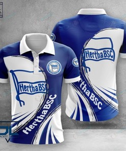 Support Your Team in Style with the Hertha BSC Bundesliga Polo Shirt
