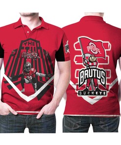 Support Your Team with Ohio State Buckeyes Marcus Williamson 21 Great Player Football Team University Polo Shirt