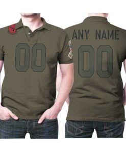 Support the Arizona Cardinals with their Camo 2019 Salute To Service Polo Shirt