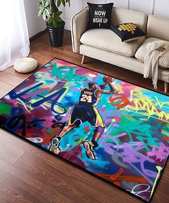 Supreme Multi-Color Basketball Area Rug - Perfect for Boys' Room and Playroom Decor by LA Rug Inc.
