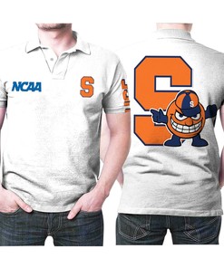 Syracuse Orange Otto The Orange Logo NCAA 3D All Over Print Polo Shirt - get it now!