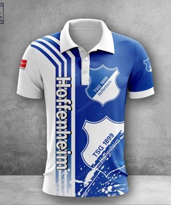TSG Hoffenheim 3D Breathable Fabric Polo Shirt for Athleisure Wear
