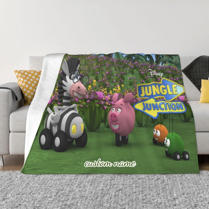 TV Show Character Disney Blanket - Personalized Name and Design - Fun and Cozy Gift for Fans - Image 2