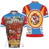 Take Pride in The Chiefs' AFC West Division Win with Our Polo Shirt All-Over Print Designed for Kansas City Chiefs Fans