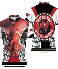 Tampa Bay Buccaneers 2021 NFL Champs with Polo Shirt All Over Print Shirt 3D T-shirt.