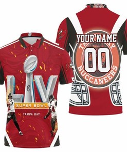Tampa Bay Buccaneers' 2021 Super Bowl Champions Personalized 3D All Over Print Polo Shirt - customize your victory!
