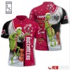 Tampa Bay Buccaneers Grinch Steals Christmas with 3D Printed Polo Shirt