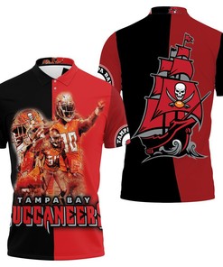 Tampa Bay Buccaneers Pirates Nfc South Division Champions Super Bowl 2021: Get Game-Ready with 3D Print Polo Shirt