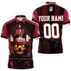 Tampa Bay Buccaneers Yellow Skull Nfc South Division Champions Super Bowl 2021 Personalized 3D All Over Print Polo Shirt