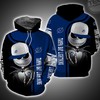 Tampa Bay Lightning and Jack Skellington All Over Print 3D Hoodie