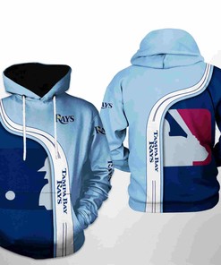 Tampa Bay Rays All Over Print MLB Team 3D Hoodie Zipper
