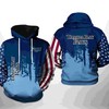 Tampa Bay Rays All Over Print MLB Team US 3D Hoodie