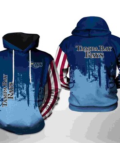 Tampa Bay Rays All Over Print MLB Team US 3D Hoodie