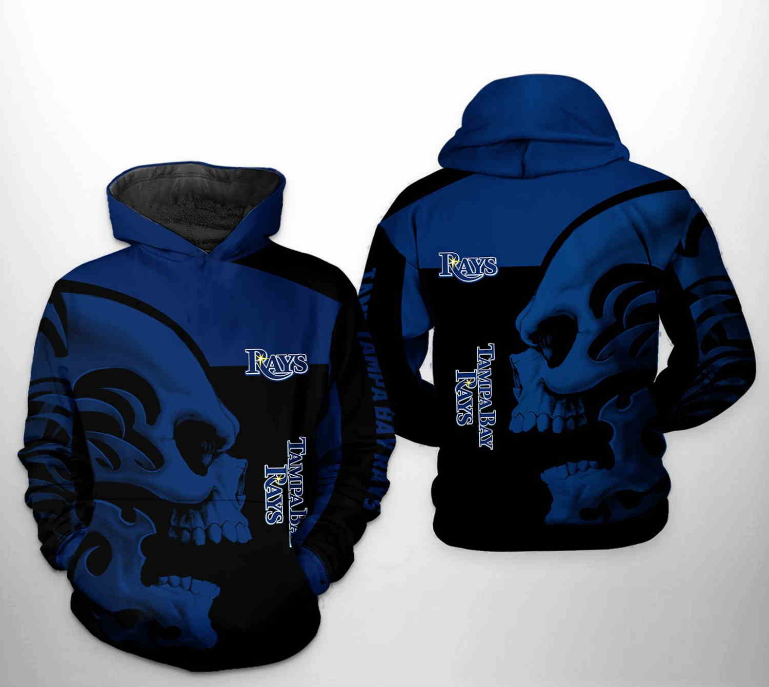 Tampa Bay Rays MLB All Over Print Hoodie