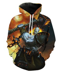 Tauren Warrior of Azeroth All Over Print 3D Hoodie