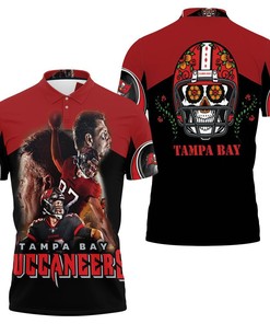 Team's Victory with Tampa Bay Buccaneers Skull Nfc South Division Champions Super Bowl 2021 All Over Print Polo Shirt