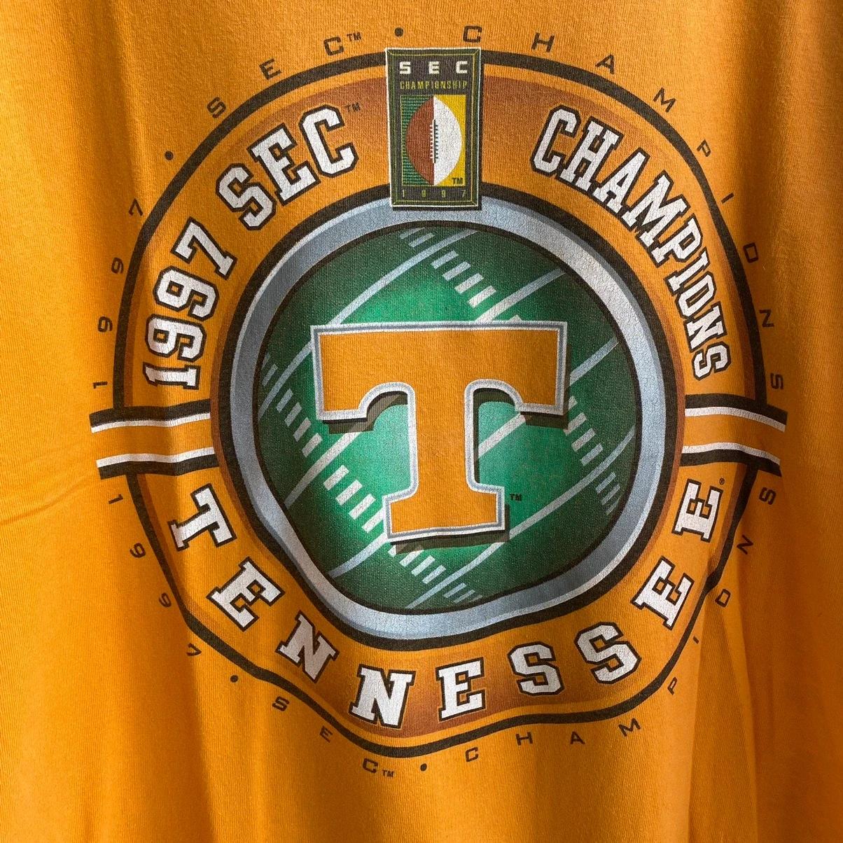 Tennessee 1997’s Sec Champions Pro Player Vintage Style Sweatshirt T-shirt, NFL Football Teams Gifts For Fans - Image 2